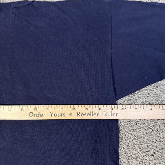 Vintage Illinois Fighting Illini Shirt Mens XL Blue NCAA Football Champion 1992 - Picture 10 of 12